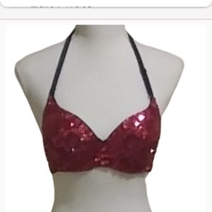 RED sequins  bra Perfect for Valentine's day🔥